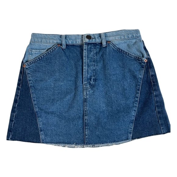 Urban Outfitters BDG Dresses & Skirts - Urban Outfitters BDG Denim Patchwork Jean Skirt Size Large